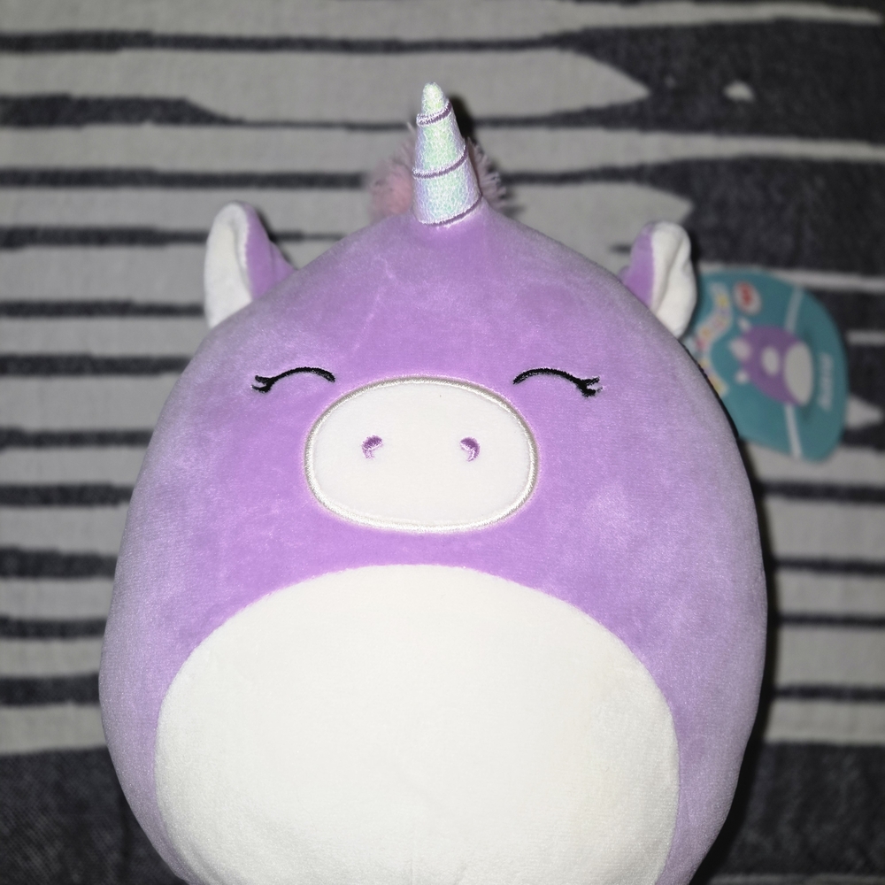 Astrid Squishmallow Purple Unicorn 8inch
